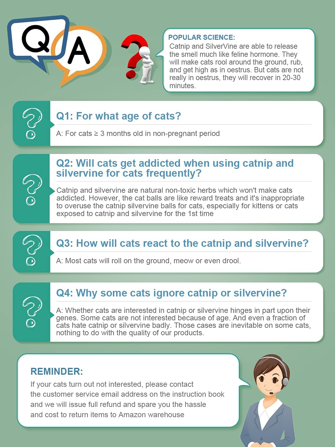 Potaroma 12Pcs Natural Silvervine Sticks Catnip Sticks