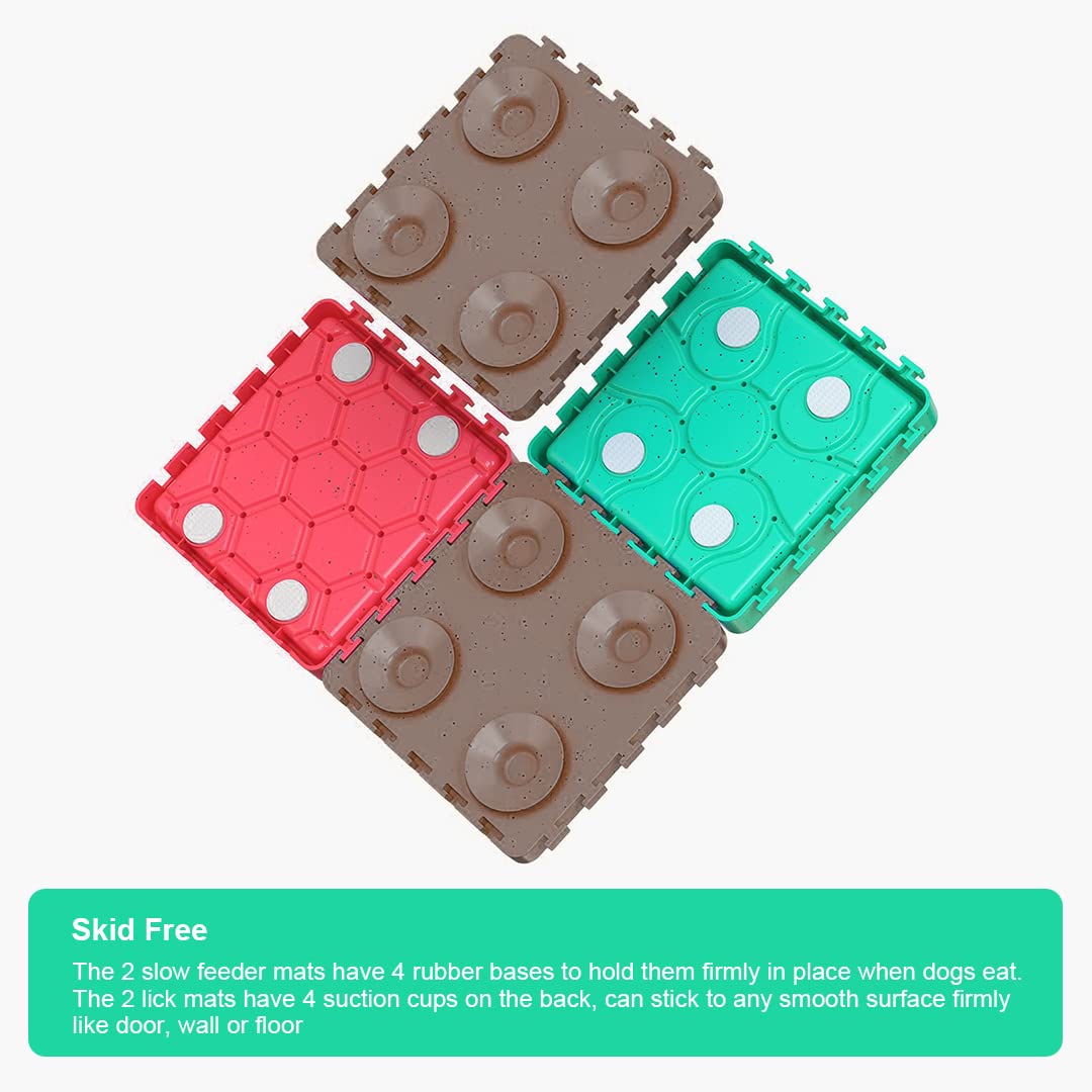 Potaroma 4 Pack Lick Mats