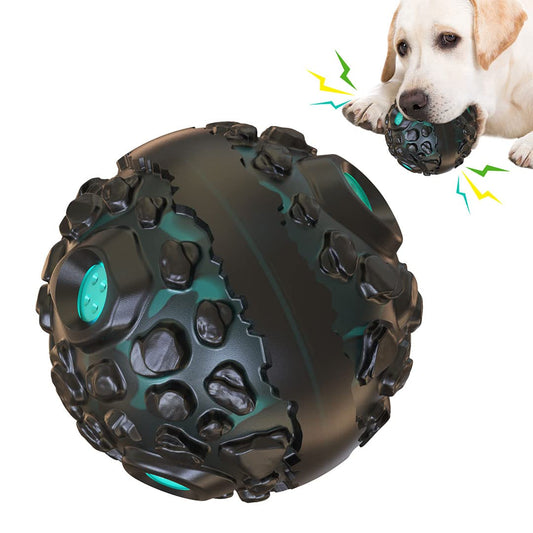 Potaroma Aerolite-Shaped Dog Squeaky Chew Toy for Aggressive Chewers