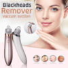 5-in-1 Blackhead Remover Kit - Electric Pore Cleaner with Vacuum, LED Light & Extractor Tools for Deep Facial Cleansing